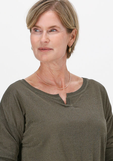 Groene MOS MOSH Top KIARA 3/4 BLOUSE - large