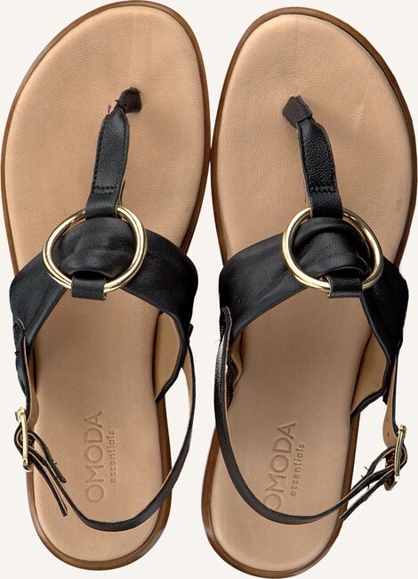Zwarte OMODA Platte sandalen ASO4/MOD Zwarte OMODA Platte sandalen ASO4/MOD - large