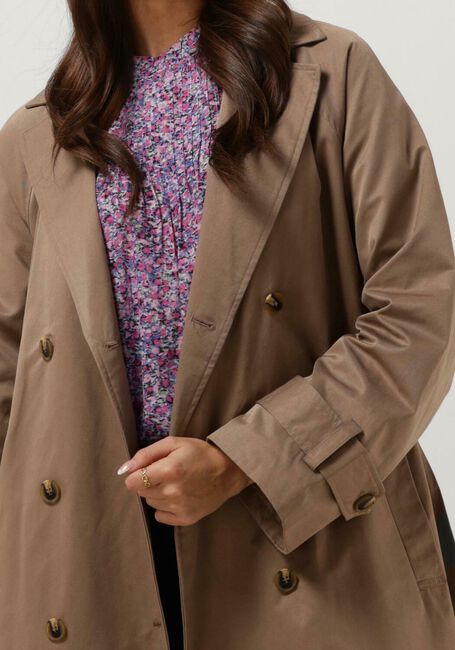 Beige OBJECT Trenchcoats OBJCLARA KEILY TRENCH COAT - large