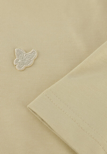 Beige LYLE & SCOTT T-shirt HEAVY WEIGHT RELAXED T-SHIRT - large