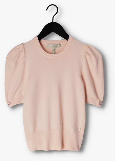 Roze GUESS T-shirt EMMA RN SS SWTR - large