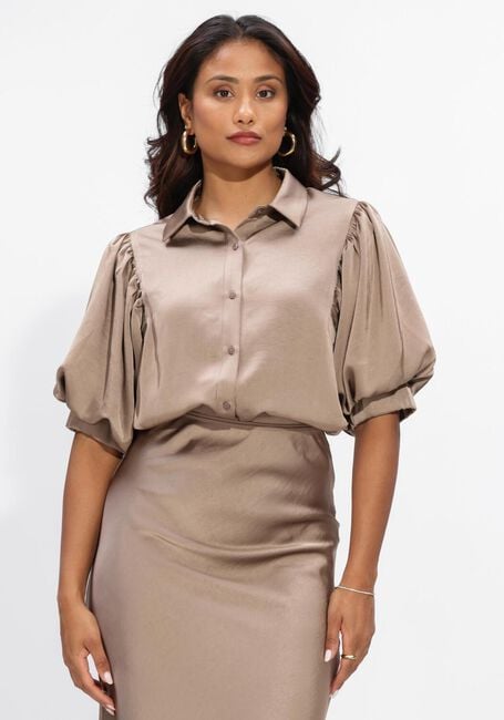 Taupe NOTRE-V Blouses NV-HILLY BLOUSE - large