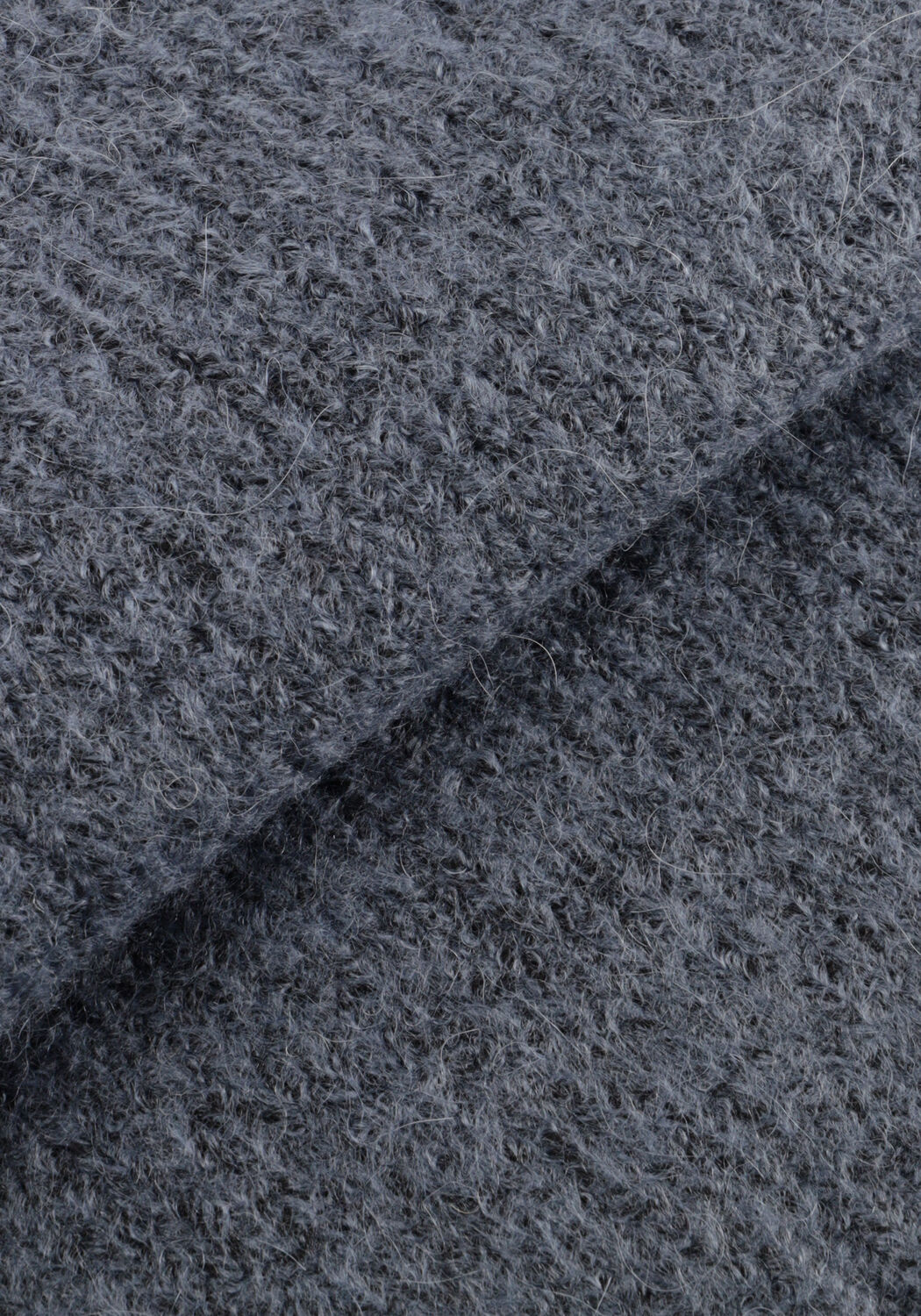 Blauwe WITHBLACK Trui WBLANDREA LS CROPPED PULLOVER - large