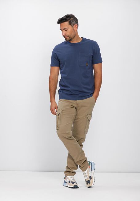 Blauwe PME LEGEND T-shirt PLAY HEAVY JERSEY POCKET - large