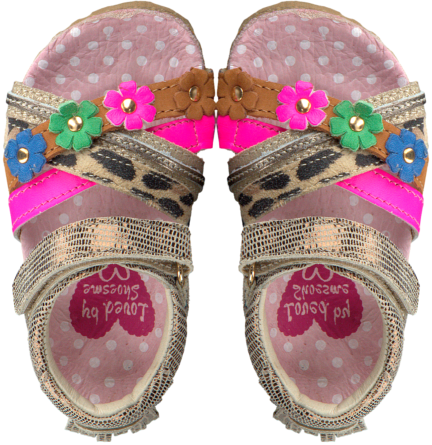 Gouden SHOESME Sandalen BI8S088 | Omoda