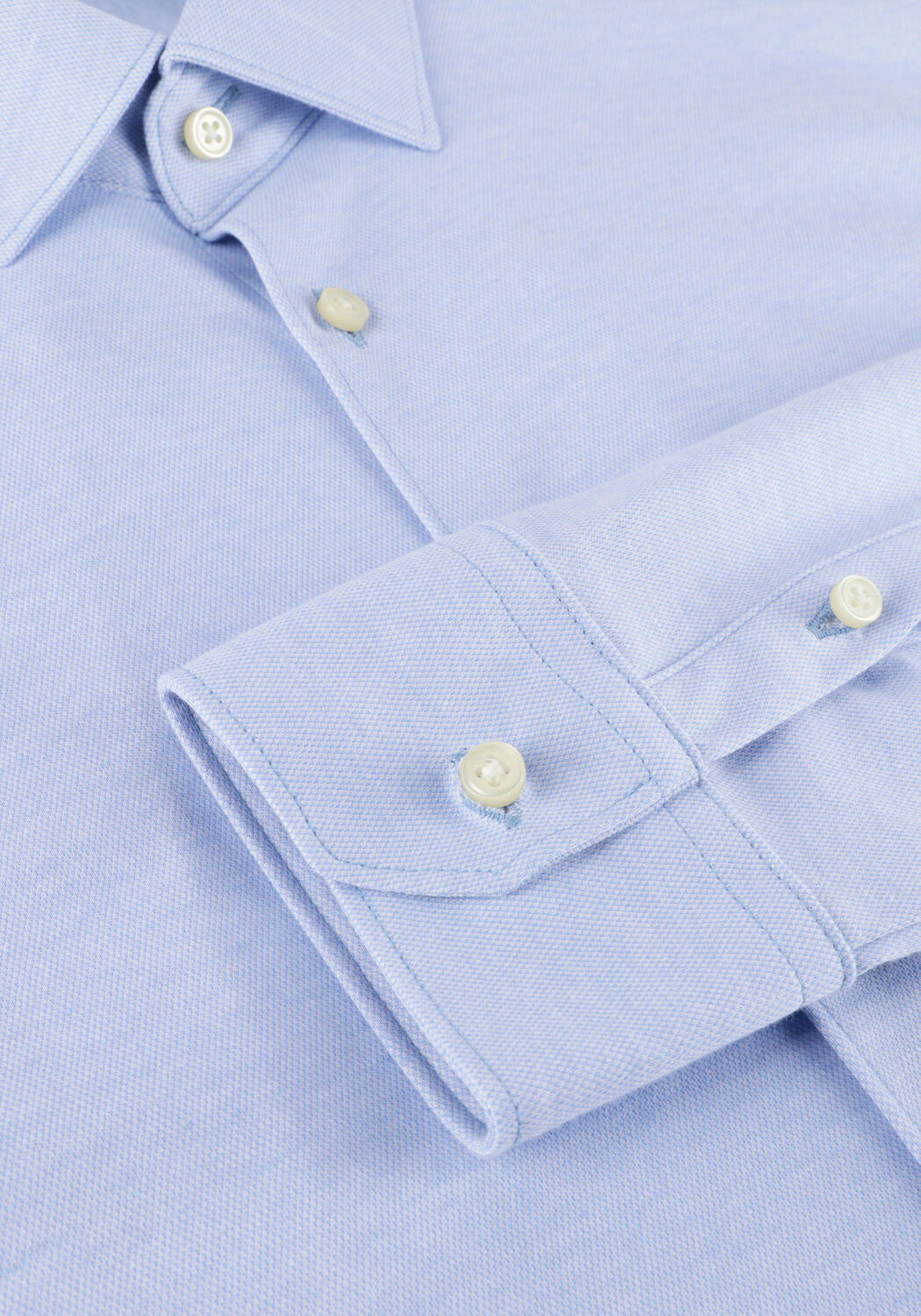 Lichtblauwe DESOTO Casual overhemd CASUAL KENT 1/1 - large