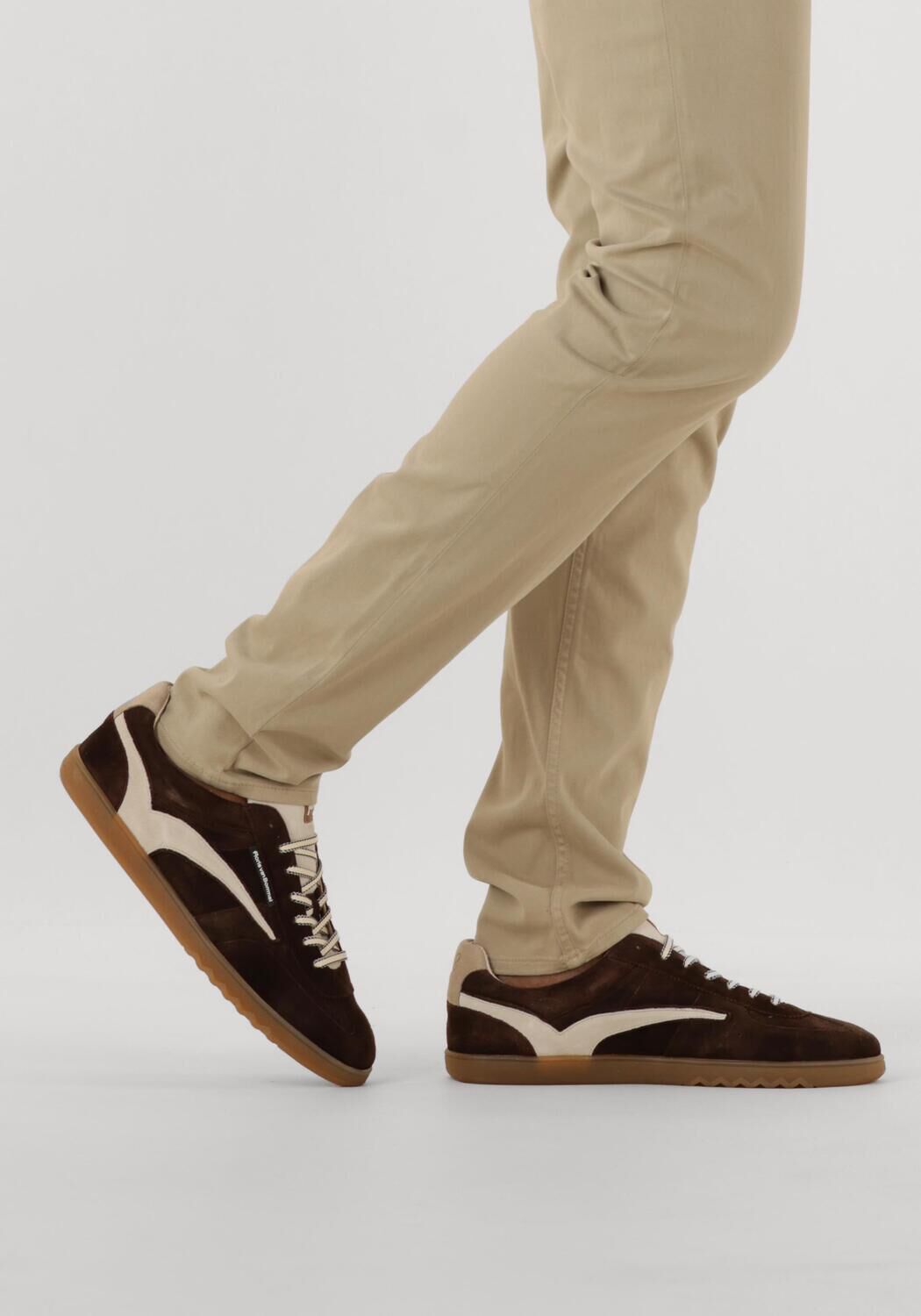 Bruine FLORIS VAN BOMMEL Lage sneakers SFM-10224 DE ZALER - large