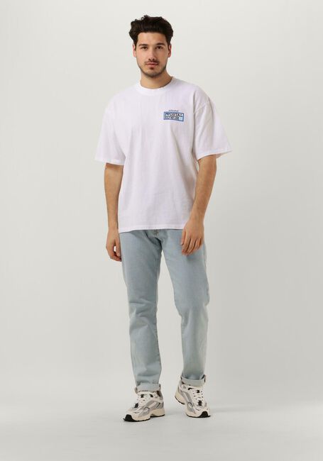 Witte EDWIN T-shirt POSTAL TS SINGLE JERSEY - large