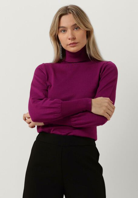 Paarse YDENCE Coltrui KNITTED TOP MEL - large