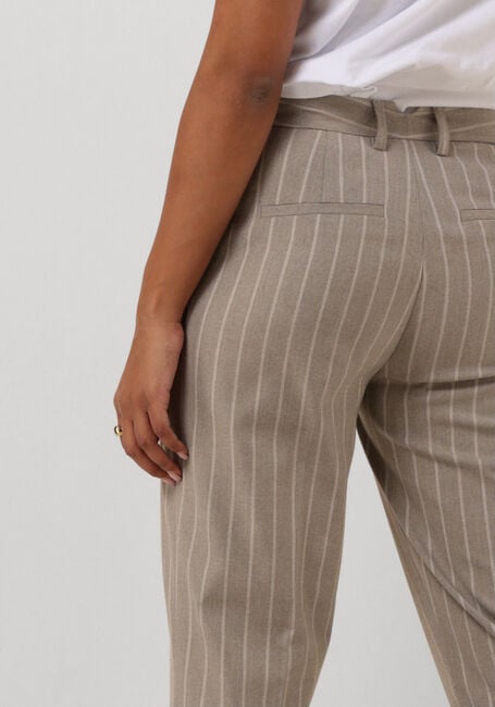 Grijze MOS MOSH Pantalon RHYS STRIPE PANT - large