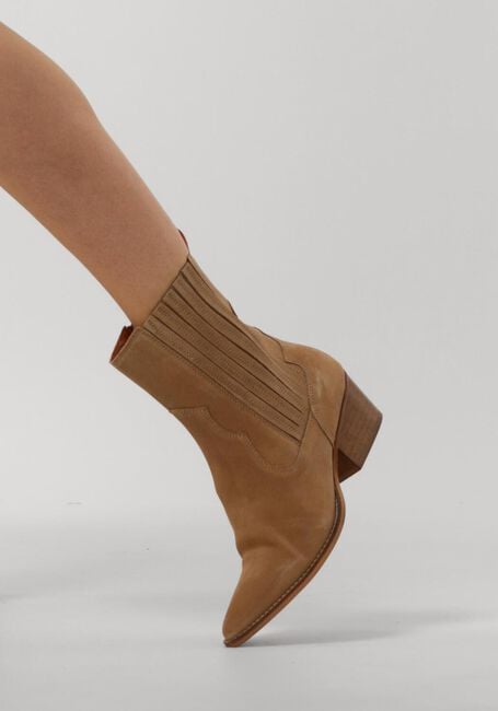 Beige HABOOB Enkellaarsjes CLAIRE Beige HABOOB Enkellaarsjes CLAIRE - large