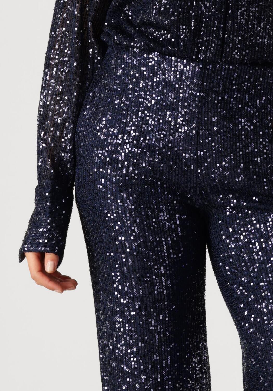 SECOND FEMALE Dames Broeken Moonshine Trousers Blauw
