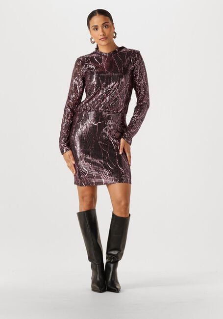 Bordeaux MOVES Mini jurk WHITLEY DRESS 4522 - large