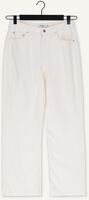Gebroken wit NA-KD Wide jeans WIDE LEG RAW HEM DENIM Gebroken wit NA-KD Wide jeans WIDE LEG RAW HEM DENIM - medium