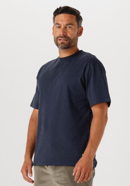 Donkerblauwe THE GOODPEOPLE T-shirt TAKI - large