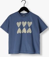 Blauwe Jelly Mallow T-shirt HEART T-SHIRT - medium