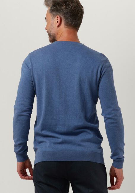 Donkerblauwe SELECTED HOMME Trui SLHBERG CREW NECK NOOS - large