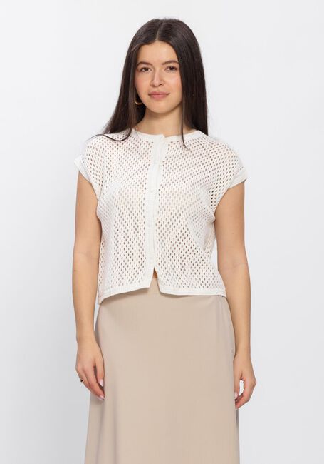 Witte AIMEE THE LABEL Tops & T-shirts NOA KNITTED TOP - large