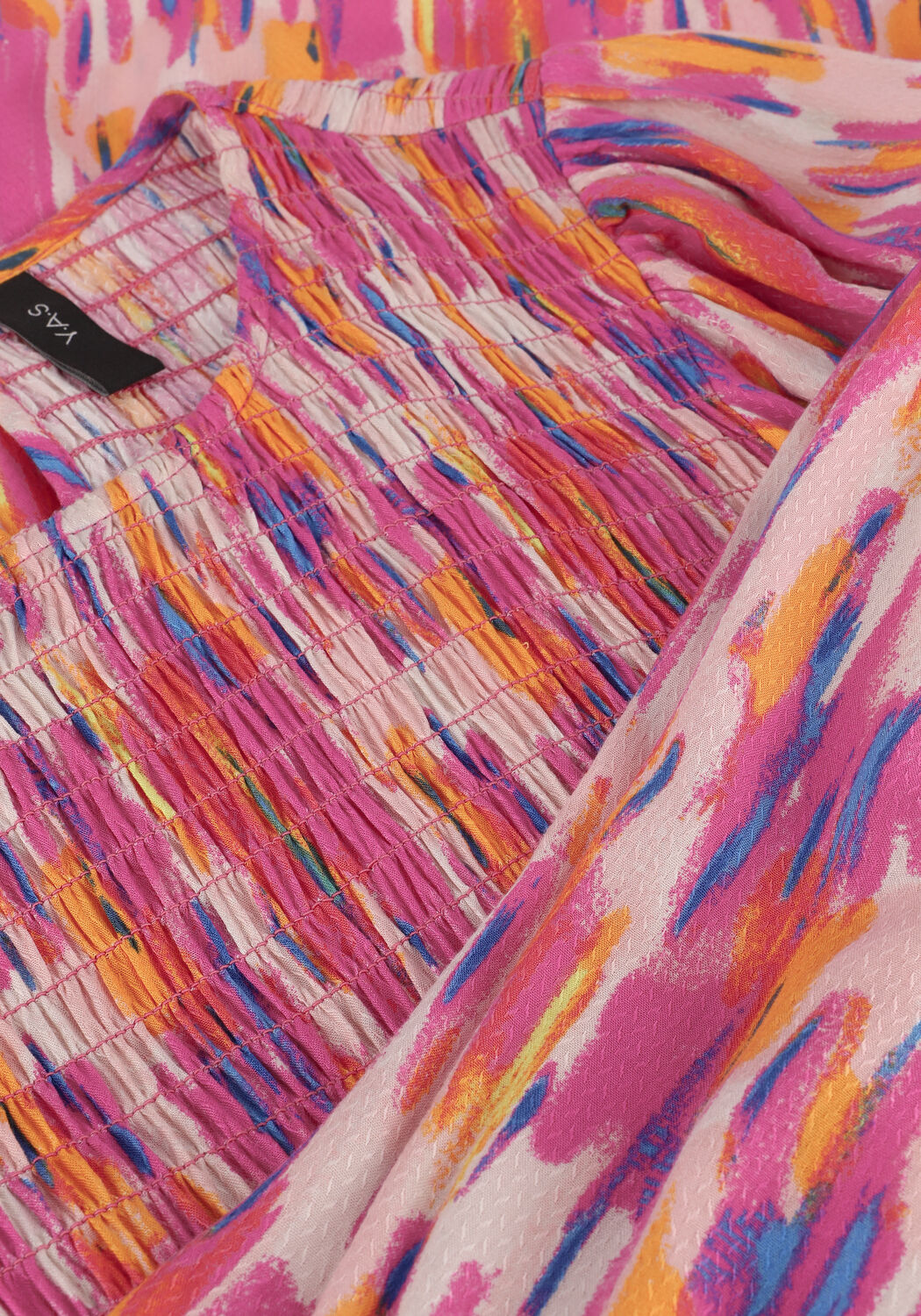 Multi Y.A.S. Midi jurk YASLIANA LS LONG DRESS S. - large