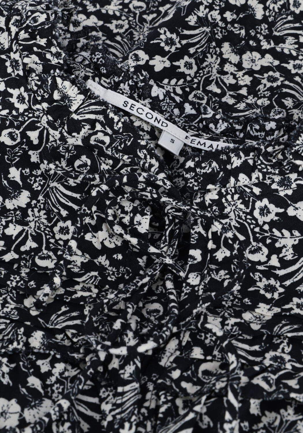 Zwarte SECOND FEMALE Blouses MIKKA BLOUSE - large