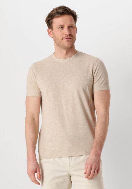 Beige PROFUOMO T-shirt T-SHIRT CREW NECK SS - large