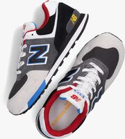 Grijze NEW BALANCE Lage sneakers GC574 - medium