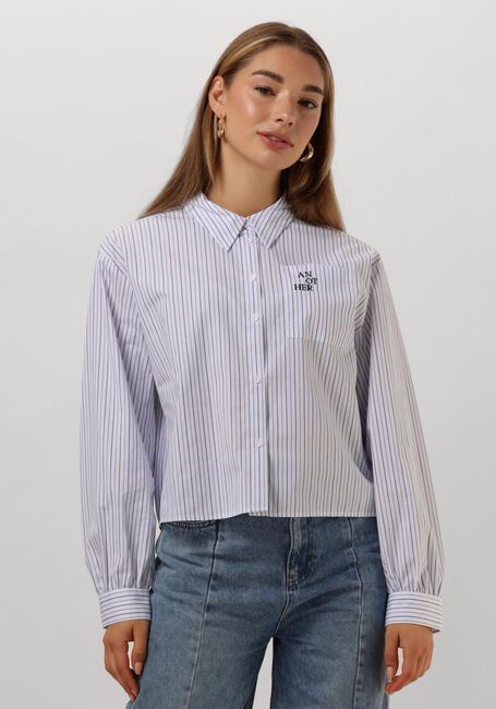 Blauwe ANOTHER LABEL Blouses DIEGA SHIRT - large
