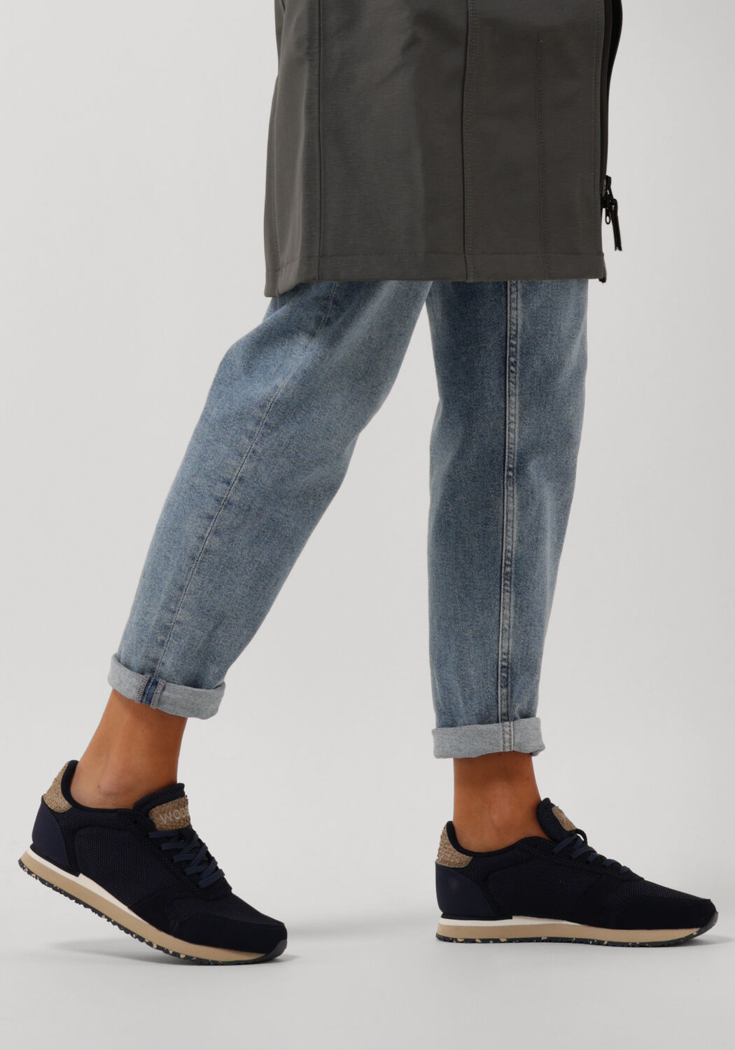 Donkerblauwe sneakers dames sales