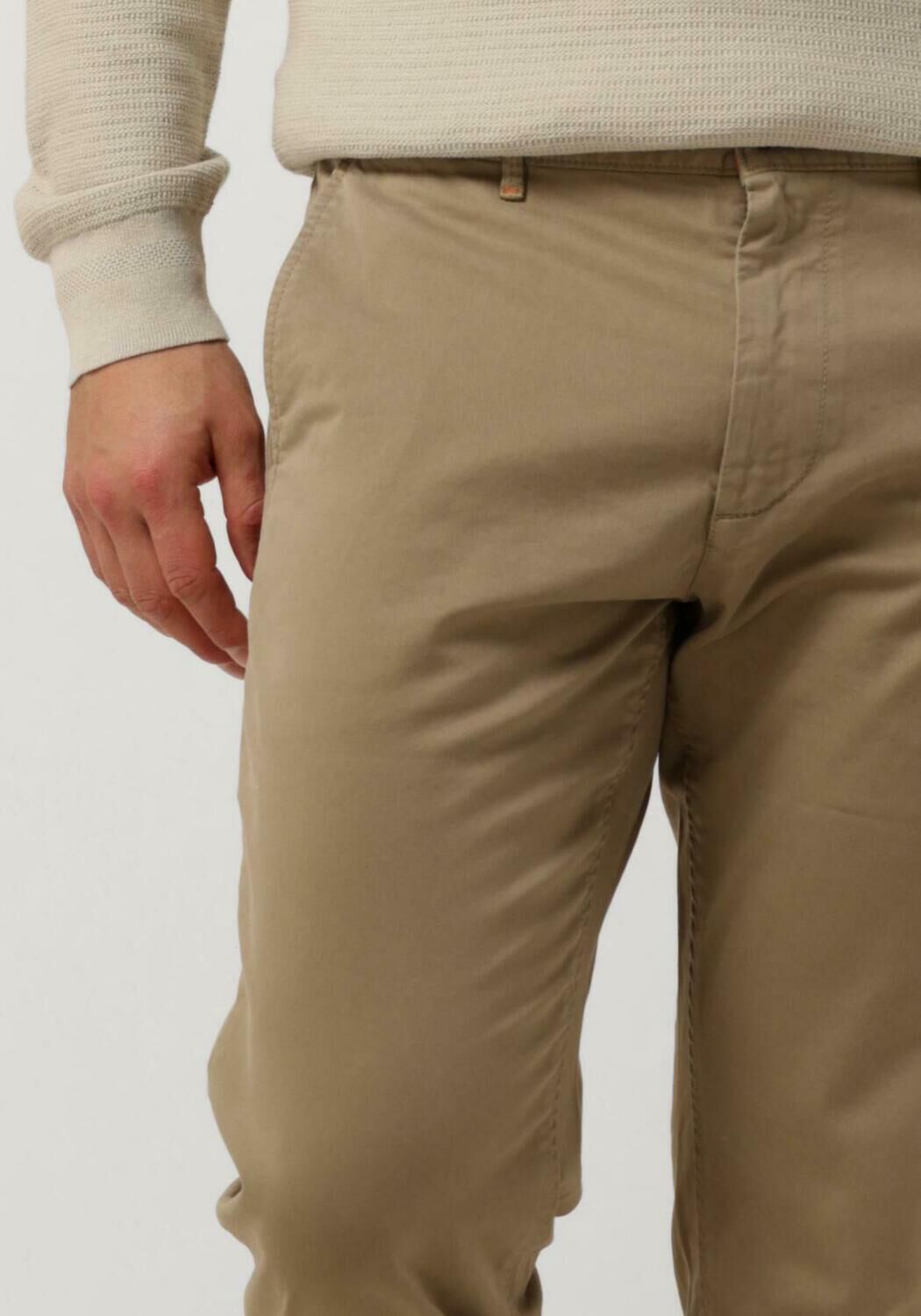 BOSS Heren Broeken Chino_slim Beige