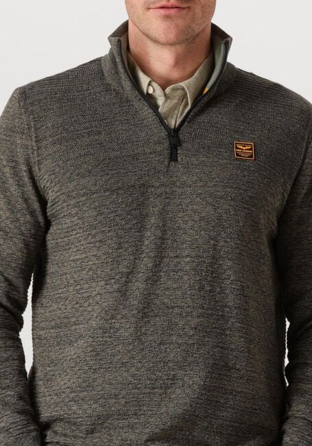 Groene PME LEGEND Trui COTTON MOULINE - large