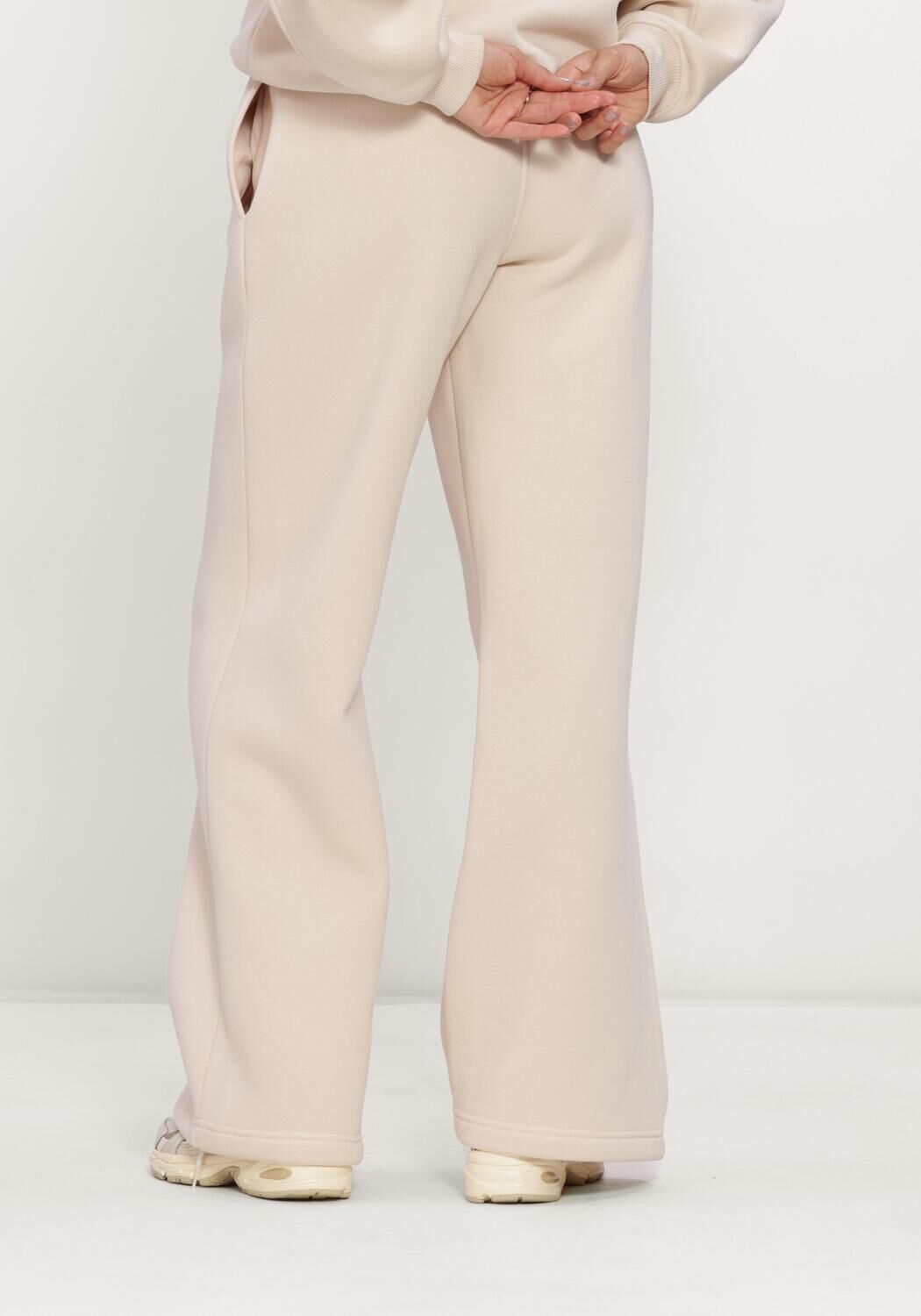 THE LOLA CLUB Dames Broeken Ebony Pants Beige