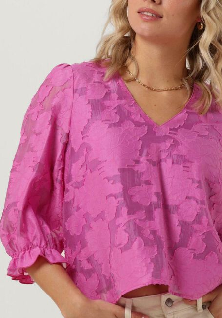 Roze SELECTED FEMME Blouses SLFCATHI-SADIE 3/4 TOP FF - large