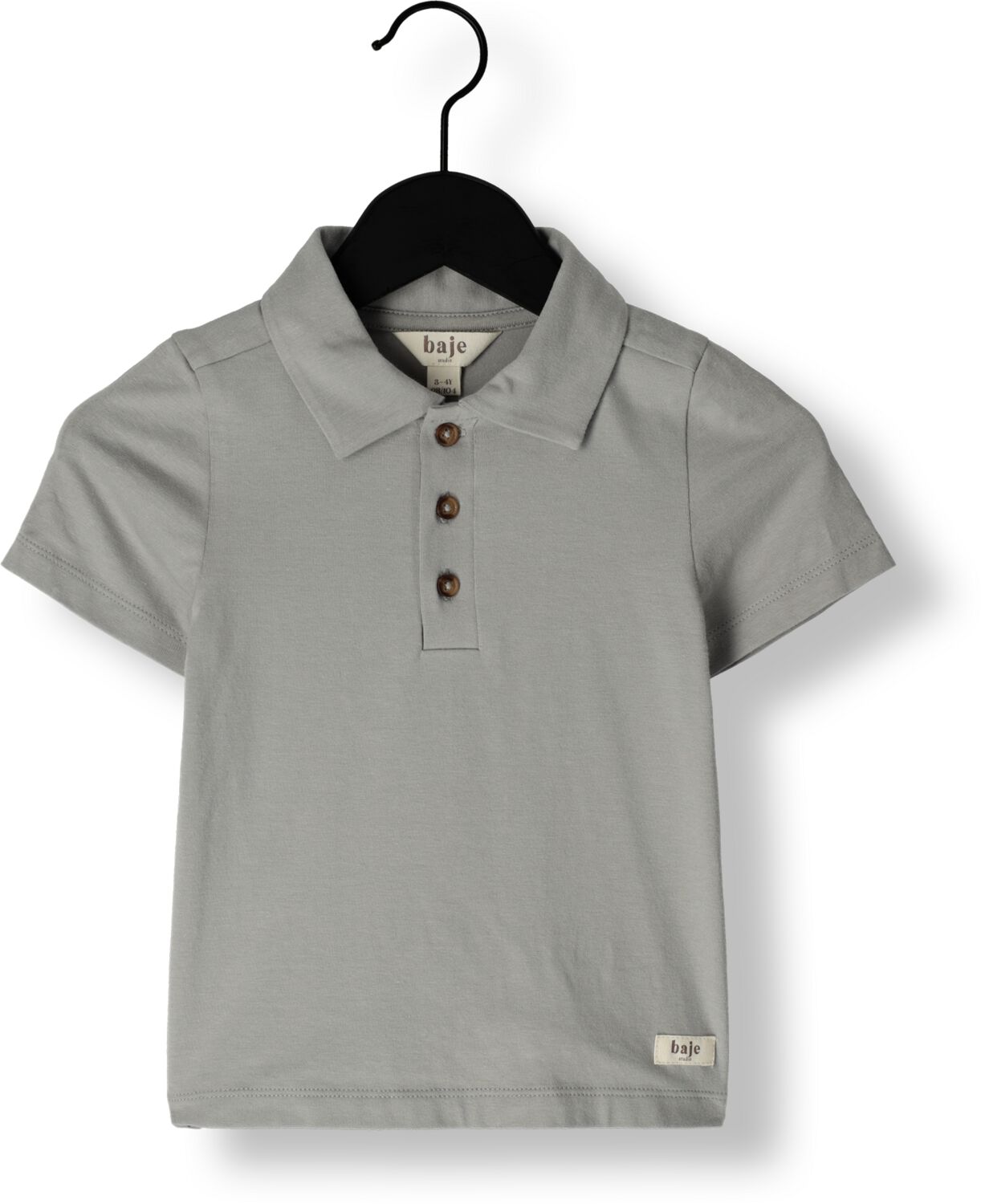 BAJE STUDIO Jongens Polo's & T-shirts Vassal Grijs