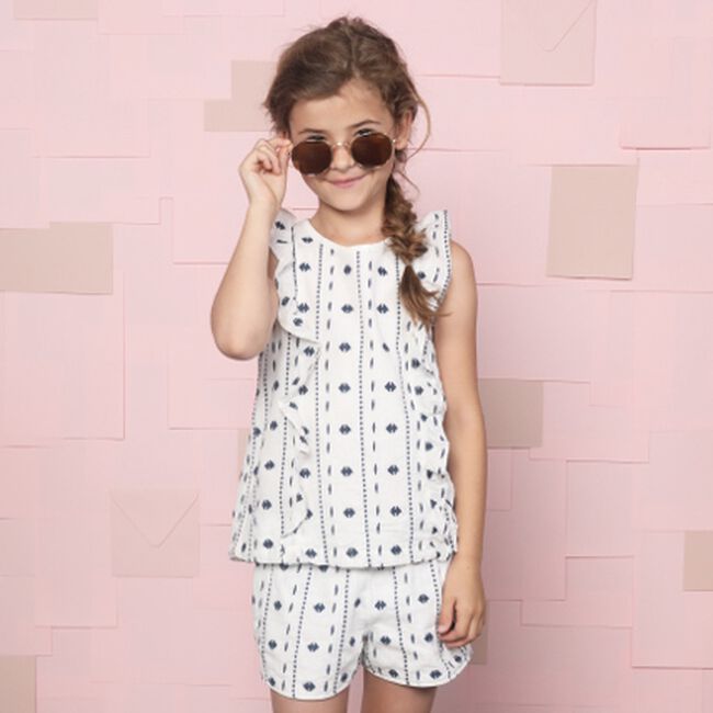 Gouden LE BIG Zonnebril SAILOR SUNGLASSES Gouden LE BIG Zonnebril SAILOR SUNGLASSES - large