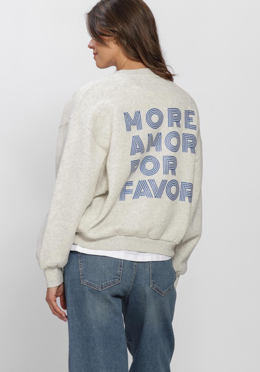 Ecru BY-BAR Sweater LILI AMOR SWEATER - large
