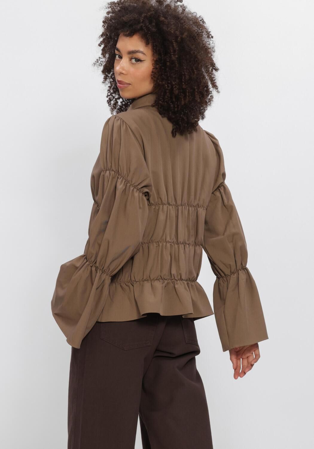 Bruine HARPER & YVE Blouses SENNA-LS - large
