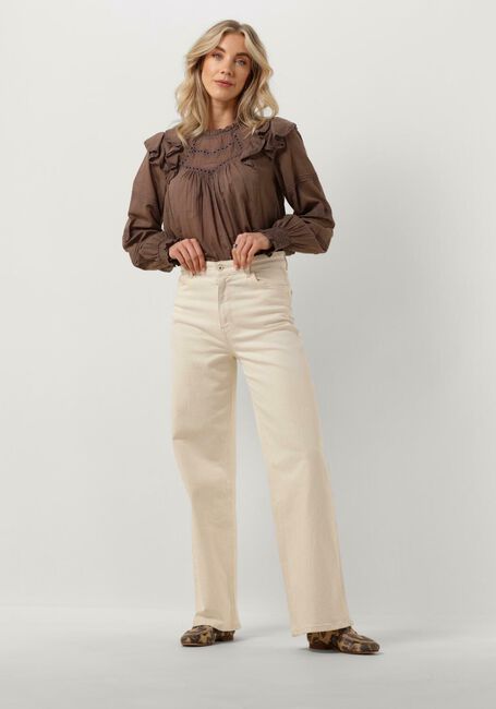 Bruine NEO NOIR Blouses SIMKIE S VOILE BLOUSE Bruine NEO NOIR Blouses SIMKIE S VOILE BLOUSE - large