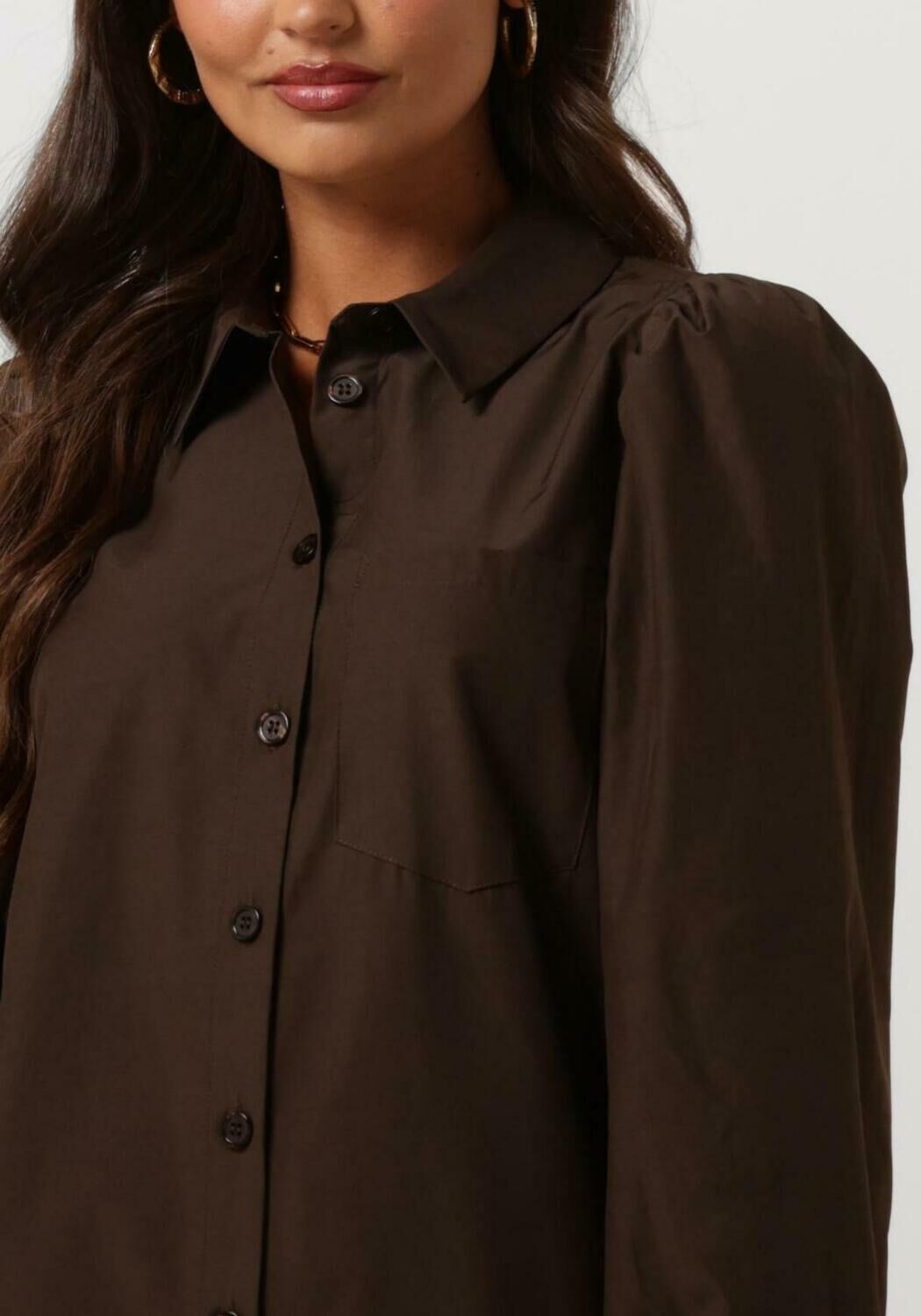 Bruine blouse jurk sales