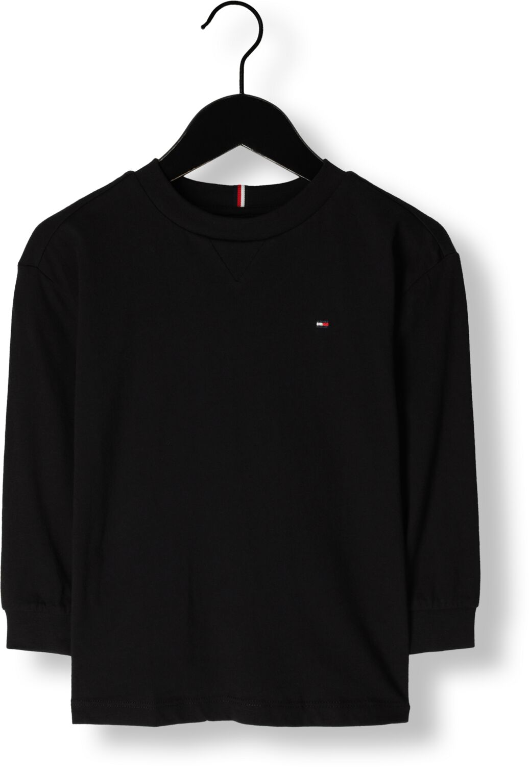 Tommy Hilfiger Shirt met lange mouwen ESSENTIAL TEE LS met geborduurd logo