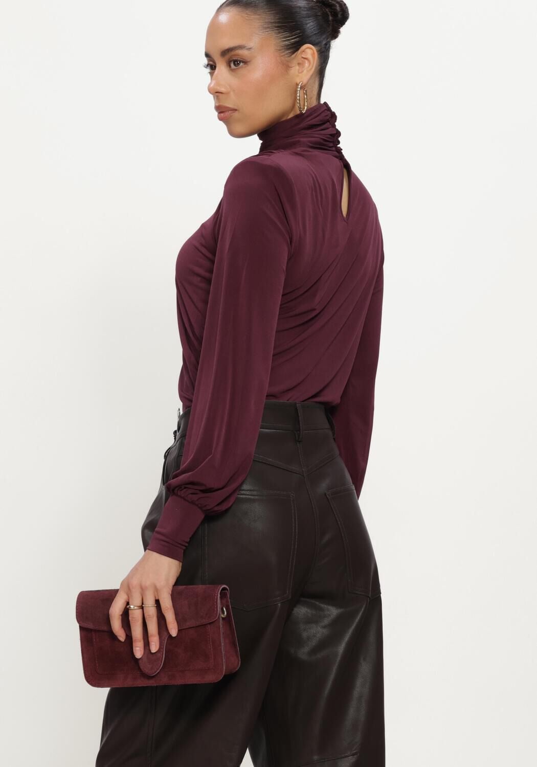 NOTRE-V Dames Tops & T-shirts Nv-iselien Bordeaux