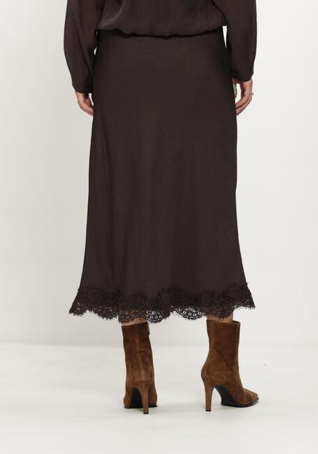 Bruine SUMMUM Maxirok SKIRT LIGHT TWILL - large