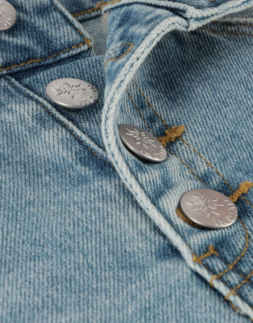 Blauwe INDIAN BLUE JEANS Shorts WIDE DENIM SHORT DAMAGED - large