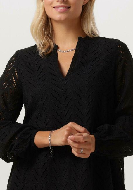 Zwarte REFINED DEPARTMENT Mini jurk JENNIFER - large