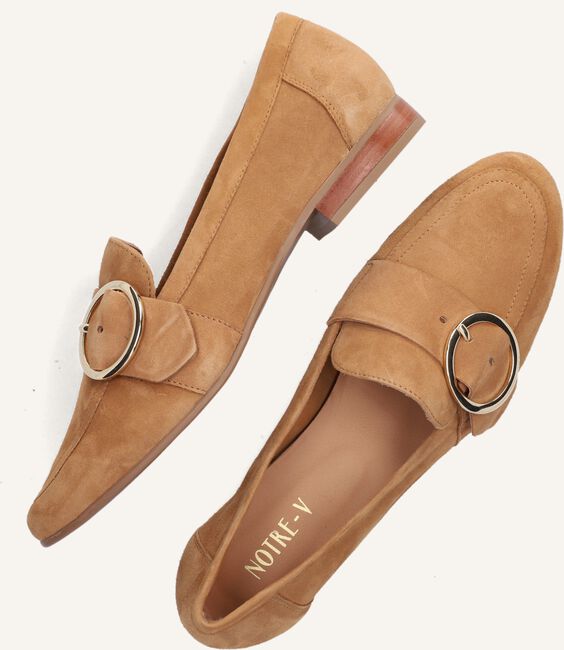 Camel NOTRE-V Loafers 47237 Camel NOTRE-V Loafers 47237 - large