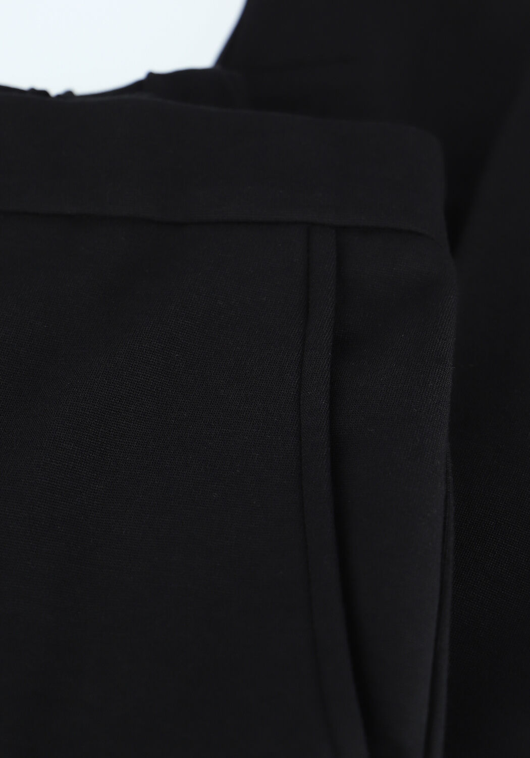 Zwarte BY-BAR Flared broek LOWIE PANT - large