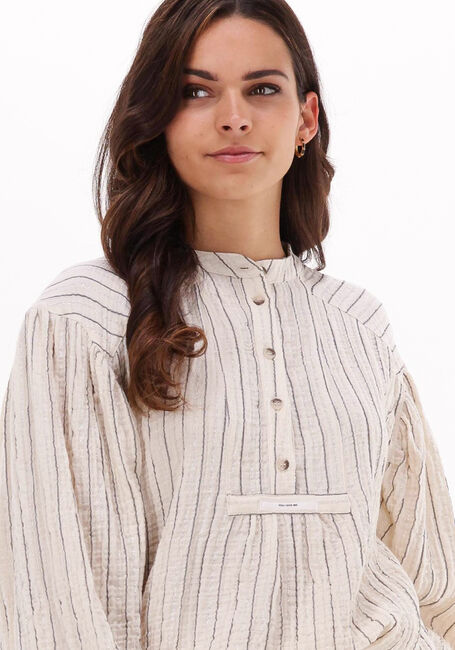 Ecru 10DAYS Blouses OVERSIZED SHIRT LUREX - large