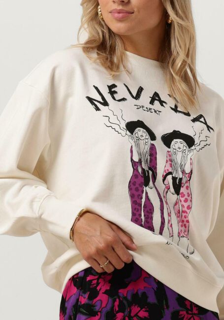 Gebroken wit REFINED DEPARTMENT Sweater NEVADA - large