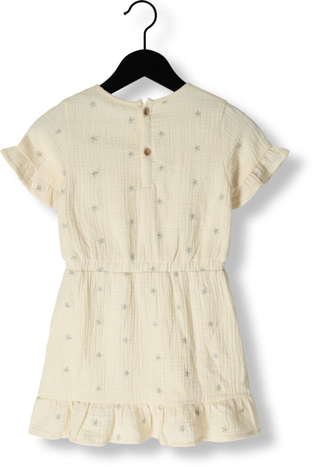 DAILY7 Meisjes Jurken Dress Allover Print Ecru