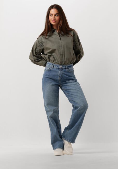 Groene MSCH COPENHAGEN Blouses MSCHJEOVANA PETRONIA SHIRT - large