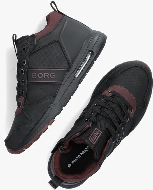 Zwarte BJORN BORG Hoge sneaker X1000 MID CTR K - large